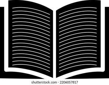 book icon. sign design illustration on white background..eps
