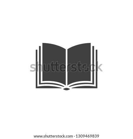 Book icon. sign design. Learning education book shop.