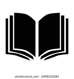 book icon sign design Book icon vector illustration on white background