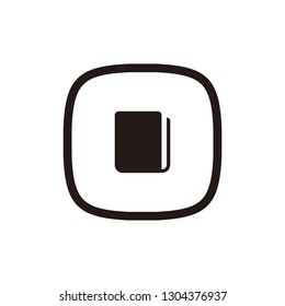 Book icon sign symbol