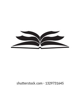 Book icon, sign vector