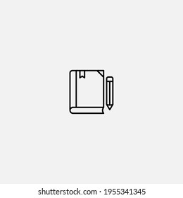 Book icon sign vector,Symbol, logo illustration for web and mobile