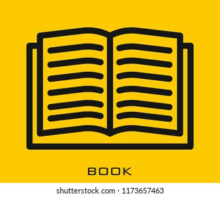 Book icon signs