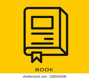 Book icon signs
