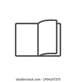 book icon with simple design