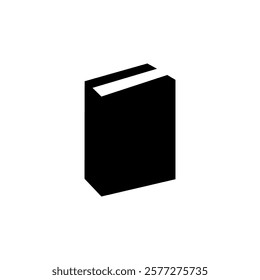 book icon simple design, book illustration