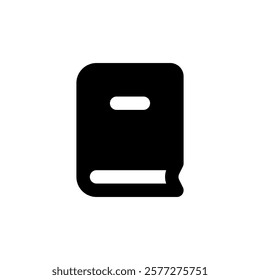 book icon simple design, book illustration