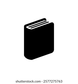 book icon simple design, book illustration