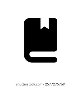 book icon simple design, book illustration