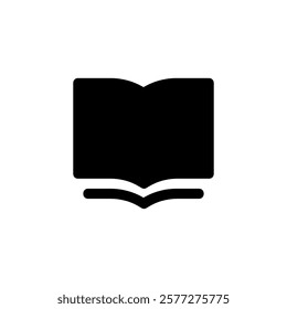 book icon simple design, book illustration