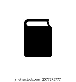 book icon simple design, book illustration