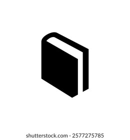 book icon simple design, book illustration
