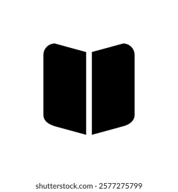 book icon simple design, book illustration