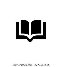 Book icon. Simple style book big sale poster background symbol. Book brand logo design element. Book t-shirt printing. vector for sticker.
