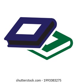 Book Icon Simple Vector Format