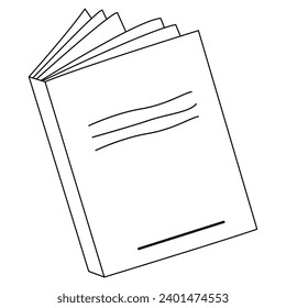 book icon for the students and teacher in educational institute