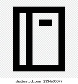 Book icon. Suitable for website UI design