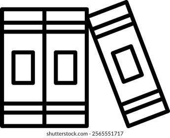Book Icon Symbol Art Sign