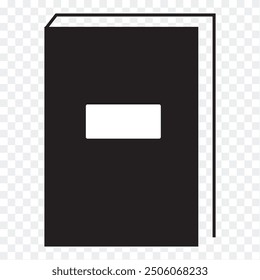 Book icon. Book symbol collection in black color design illustration. Vector illustration.
