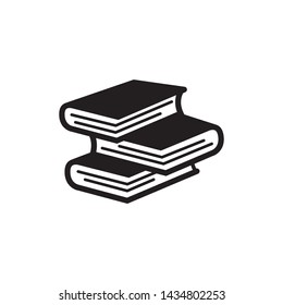 Book Icon Symbol Design ilustration