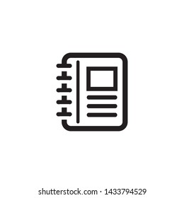 Book Icon Symbol Design Ilustrator