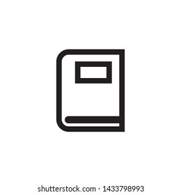 Book Icon Symbol Design Ilustrator