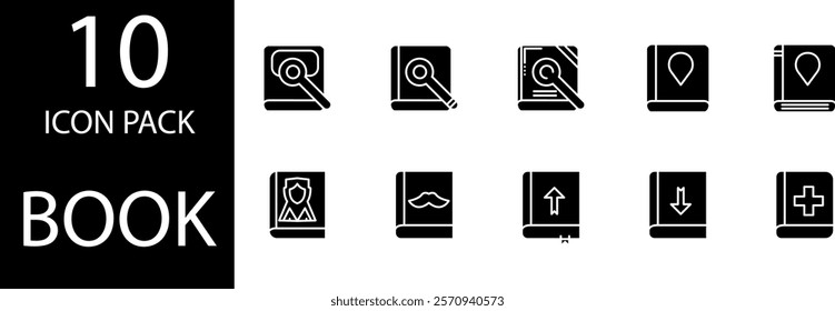 Book icon is a symbol of human intelligence.