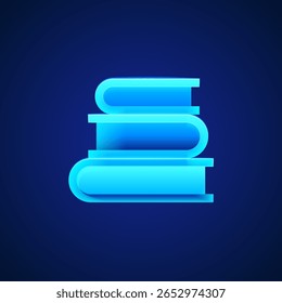 Book Icon – Symbol of Knowledge and Education. This icon depicts a book, representing knowledge, learning, and education. Ideal for educational content, academic resources, and school materials