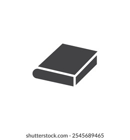 Ícone do livro Marca de símbolo em estilo preenchido
