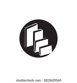 Book icon and symbol vector illustration