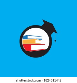 Icono del libro e ilustración del vector del símbolo