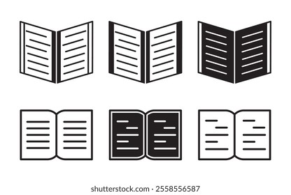 Book Icon symbol Vector illustration