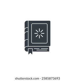 Book icon symbol vector illustration isolated on white background