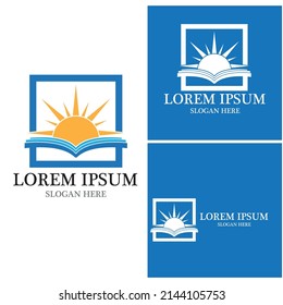 Book icon and symbol vector template