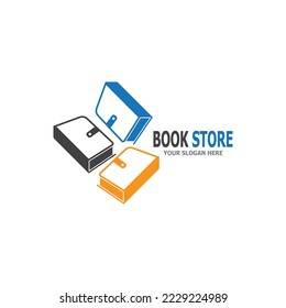 Book icon and symbol vector template