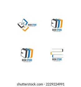 Book icon and symbol vector template