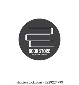 Book icon and symbol vector template