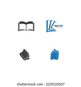 Book icon and symbol vector template