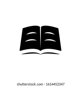 Book icon template. Vector illustration 