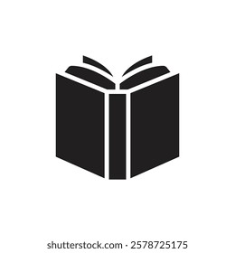 Book icon Thin line art collection