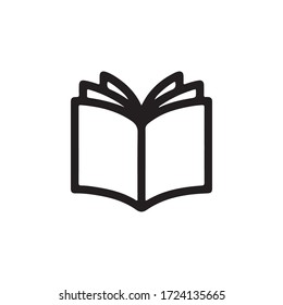 Book Icon In Trendy  Design Vector Eps 10