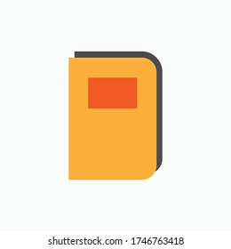 Book Icon. UI Symbol - Vector.