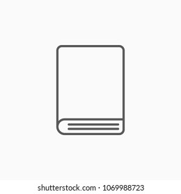 book icon, book vector