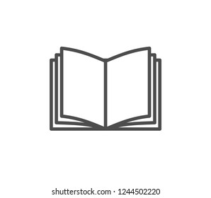 Book icon . Vector