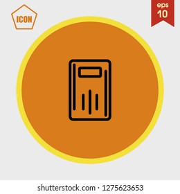 Book icon vector