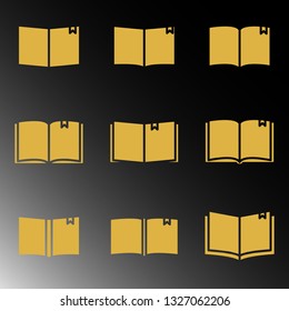 book icon vector