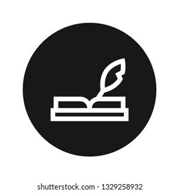 Book icon vector