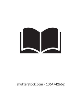 Book icon vector 