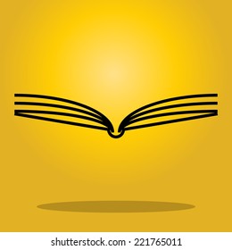 book icon vector