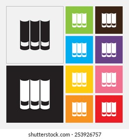 Book icon - Vector